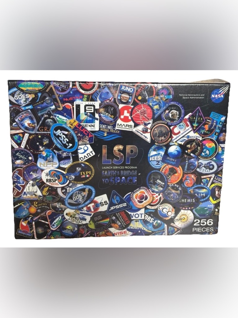 NASA  LSP Launch Services Program EARTH'S BRIDGE TO SPACE  100 Pc Jigsaw Puzzle